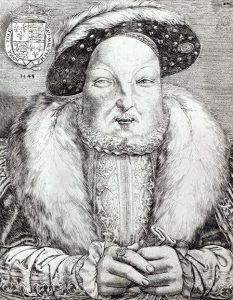 Cornelis Massys’ portrait of Henry VIII. National Portrait Gallery, London