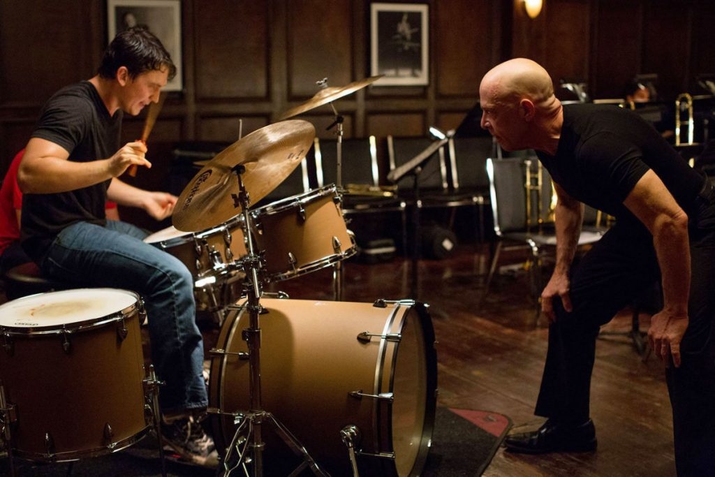 Whiplash with Miles Teller and JK Simmons