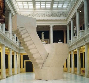 Rachel Whiteread, Untitled (Domestic), 2002. In the Carnegie Museum’s Hall of Sculpture