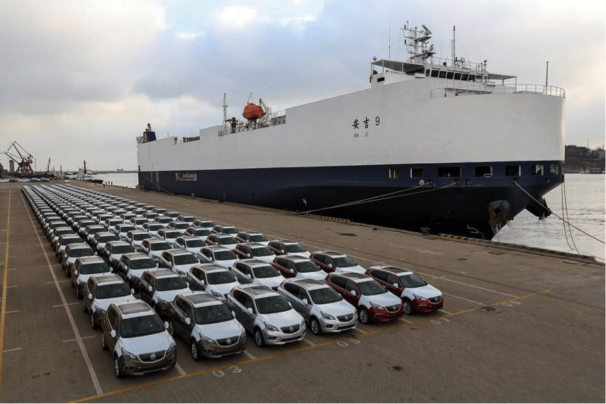 Cars Being Shipped