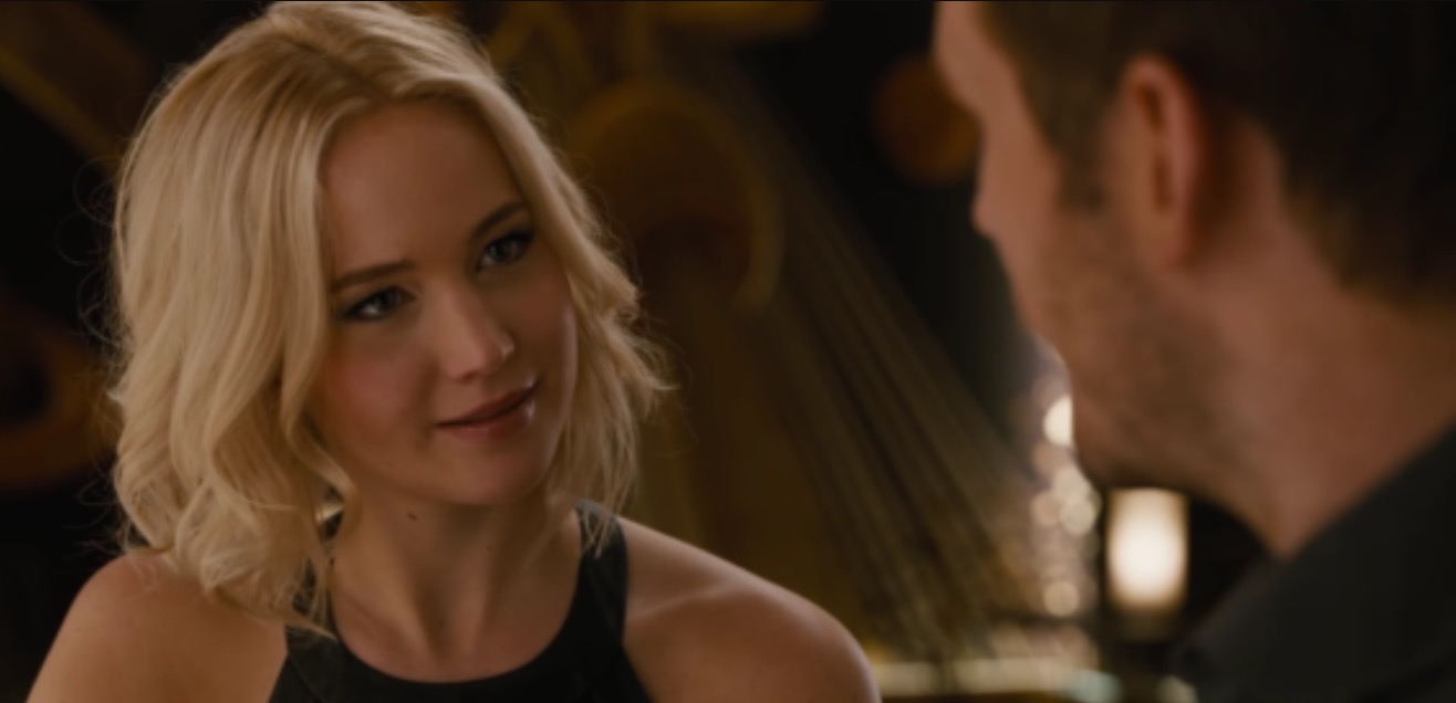 Jennifer Lawrence Passengers Sex Scene