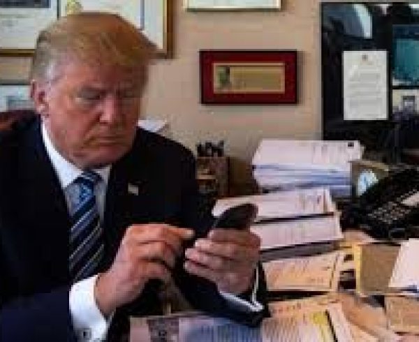 President Trump Tweeting